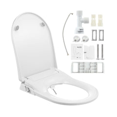 DS BD Non Electric Bidet Toilet Seat WaterMark Certified D Shape Dual Nozzle