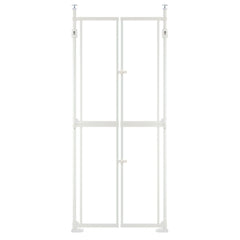 DS BD Retractable Safety Gate Pet Dog Cat Extra Tall Invisible Fence Enclosure