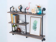 3-Tier Pipe Shelf Storage