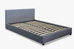 Bass Storage Bed Frame Grey - Double