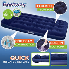 Bestway Air Bed Mattress 22 cm – Single
