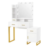 DS BD Hollywood Mirror Makeup Table Vanity Dressing Desk Dresser Bedroom