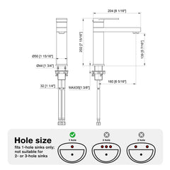 DS BD 81H74-CHR WELS 5 Star 6.0 litres/Minute WELS Registration T42322 Mixer Tap