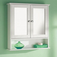 Bathroom Wall-Mounted Cabinet with Mirror
