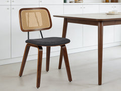 Dining Chair Woven Rattan