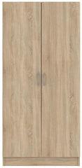 Bardalona 2-Door Wardrobe - Oak