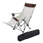 Camping Chair Reclining Adjustable Portable Outdoor Folding Lightweigh