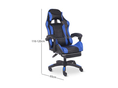 Chano Deluxe Gaming Chair - Blue