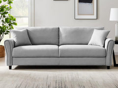 Clover Linen Sofa - Light Grey