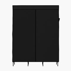 Artiss Clothes Wardrobe Storage Large Portable Organiser with Shelf Black