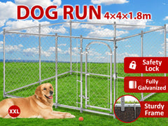 Dog Run - 4m x 4m x 1.8m