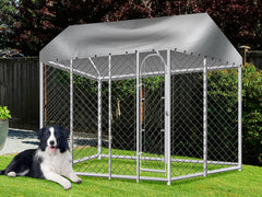 Dog Run with Roof - 4m x 4m x 2.3m