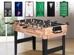 10-in-1 Multi-function Foosball Table - 4 Ft