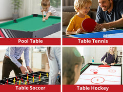 4-in-1 Multi-function Foosball Table - 4 Ft