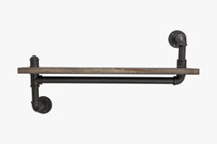 1-Tier Pipe Shelf
