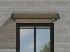 Brown Window Awning 100cm x 120cm