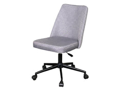 Buckley Linen Office Chair - Grey