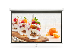 84 Inches Wide Screen Manual Projector Screen