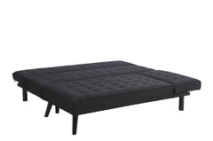 Boston Sofa Bed Chaise - Black