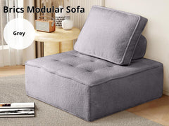 Brics Modular Sofa - Grey
