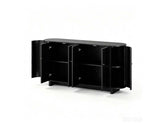 Black Buffet Cabinet - 160 cm