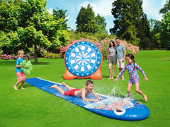 Bestway Kickball Inflatable Dartboard + ZURU Shark Slide