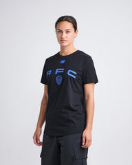 25/26 Unisex Casual Black Tee - M
