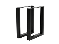 DS Box Shape Metal Table Legs Large - Set of 2