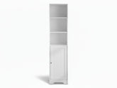 Bathroom Tower Cabinet - White