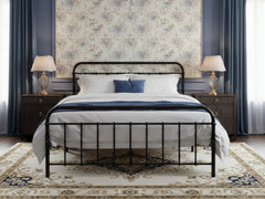 Darcy Metal Bed Frame Black - Queen
