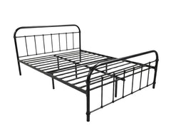 Darcy Metal Bed Frame Black - Queen