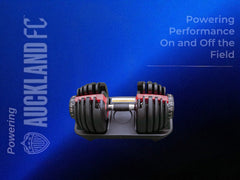 Adjustable Dumbbell Set Black & Red- 24 kg (Set of 2)