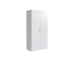 Clevedon 2-Door Shoe Storage Cabinet - White