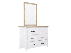 Adelle 4-Drawer Chest with Mirror