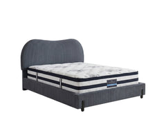 Arna Bed Frame Grey & K34 Mattress - Queen