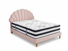 Ariel Princess Bed & Euro Top Mattress K34 - Double