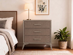 Delani 3-Drawer Chest - Brown