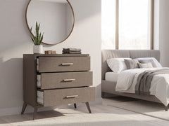 Delani 3-Drawer Chest - Brown