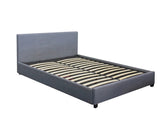 Bass Storage Bed Frame Grey - Double