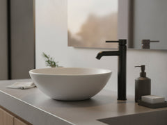 Black Basin Faucet Large