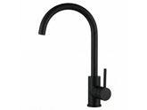 Black Kitchen Faucet - Gooseneck