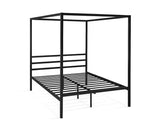 Canopy Bed Frame Black - Queen