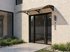 Brown Window Awning 100cm x 240cm