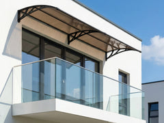 Brown Window Awning 100cm x 240cm