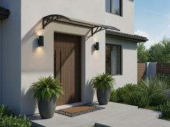 Brown Window Awning 100cm x 100cm