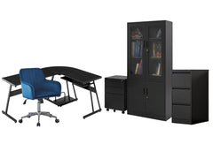Complete Study Room Combo - 5 Piece