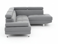 Briz Liene Sectional Sofa - Grey
