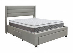 Coronado-A Bed Frame With Drawers & MEM23 Mattress - Double