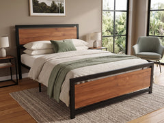 Bivio Metal Bed Frame - Queen