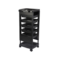 DS BD 6 Tier Hair Salon Trolley Spa Beauty Parlor Hairdressing Tool Rolling